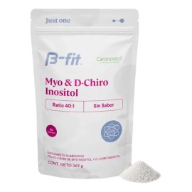 B-fit Myo Inositol Y D-chiro Inositol 369g Polvo Caronositol                                                                                          