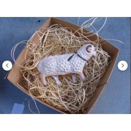 The Dresden Cottage New Dresden Paper Ram Christmas Oranement Decoration