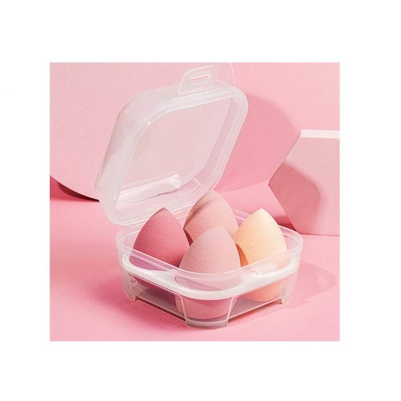 SINEN Juego de 4 esponjas de maquillaje para uso seco