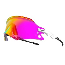 KAPVOE Cycling Glasses, Mountain Bike, Sports Sunglasses, for Motorcycle, BMX, Men’s, Women’s
