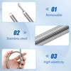 20 Inch Screen Door Spring, 2Pcs Self Closing Door Springs,