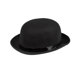 Boland Boland 04211 - Melonenhut Schwarz, für Erwachsene, Hut, Kopfbedeckung, Kostüm, Karneval, Mottoparty
