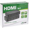 InLine® HDMI Switch, 3-Way, 4K2K@60Hz, HDCP 2.2