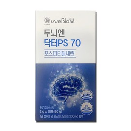 WeBiome Brain Doctor PS 70 2g x 30 packs 1 each 1 ESC / 위바이옴 두뇌엔 닥터PS 70 2g x 30포 1개 1개 ESC