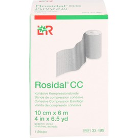 Rosidal CC Kohäsive Kompressionsbinde 10 cmx6 m, 1 St