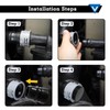 Black F150 Blow Off Valve Mod - Vent to Atmosphere