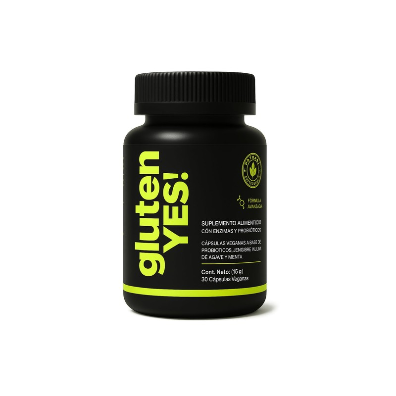 Suplemento Digestivo Natural con Enzimas, Probióticos y Jengibre | 30