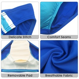 Men 's Swim Brief Mesh Swimsuit Bikini Briefs Low Rise Beach Swimwear Bating Suit Padded Contour Pouch Bikini Swimsuit Summer 2023