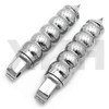 SMT- Chrome Billet Calabash Footpegs Compatible With passenger Victory All