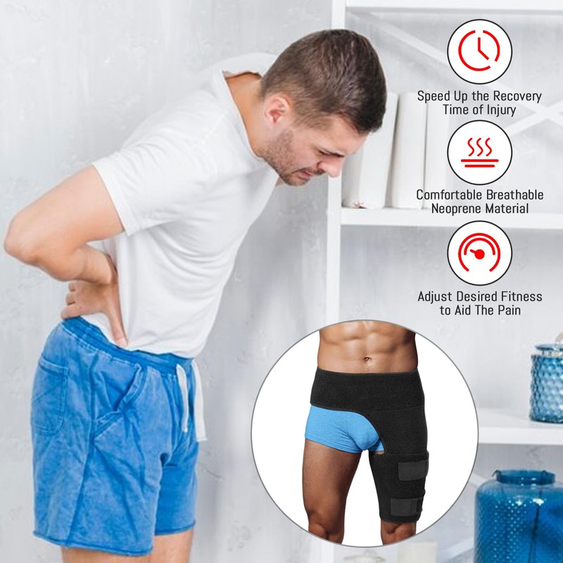 XdealCozyxc Hip Support for Women Men, Hip Brace for Sciatica