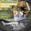 Miztli Camping Hammock -Portable Hammock w/Spacious Net & Tree Straps