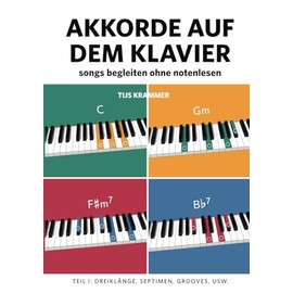 Akkorde auf dem Klavier: Songs begleiten ohne Notenlesen