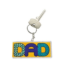 Do It Yourself Dad Keychain - Crafts for Kids and Fun Home Activities