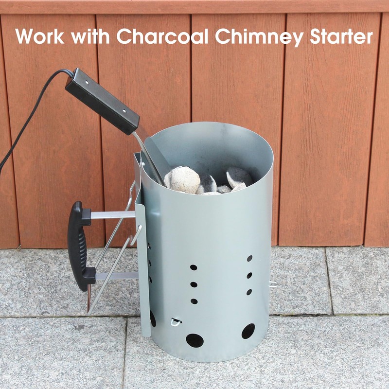 WishDirect WishDirect 700W Electric Charcoal Starter for BBQ Grill Smoker