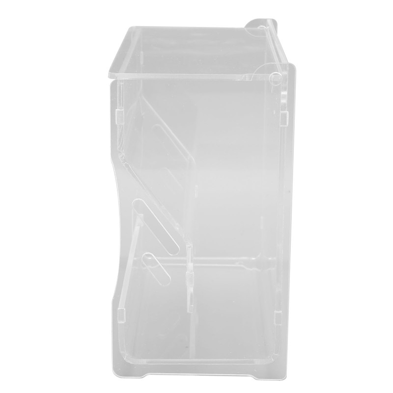 Rutin Chicken Feeder Automatic Clear Acrylic Bird Cage Feeder for