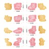 8 Pieces Cute Animals Cookie Cutters Cartoon Elephent Cookie Mould