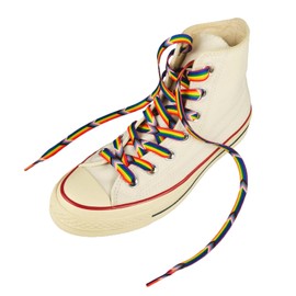 Zigvert Progress Pride Shoelaces, Multicolor, 120cm, 1 Pair