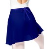 Arabesque Women's Ballet Wrap Skirt Ballet Skirt 2007, blue