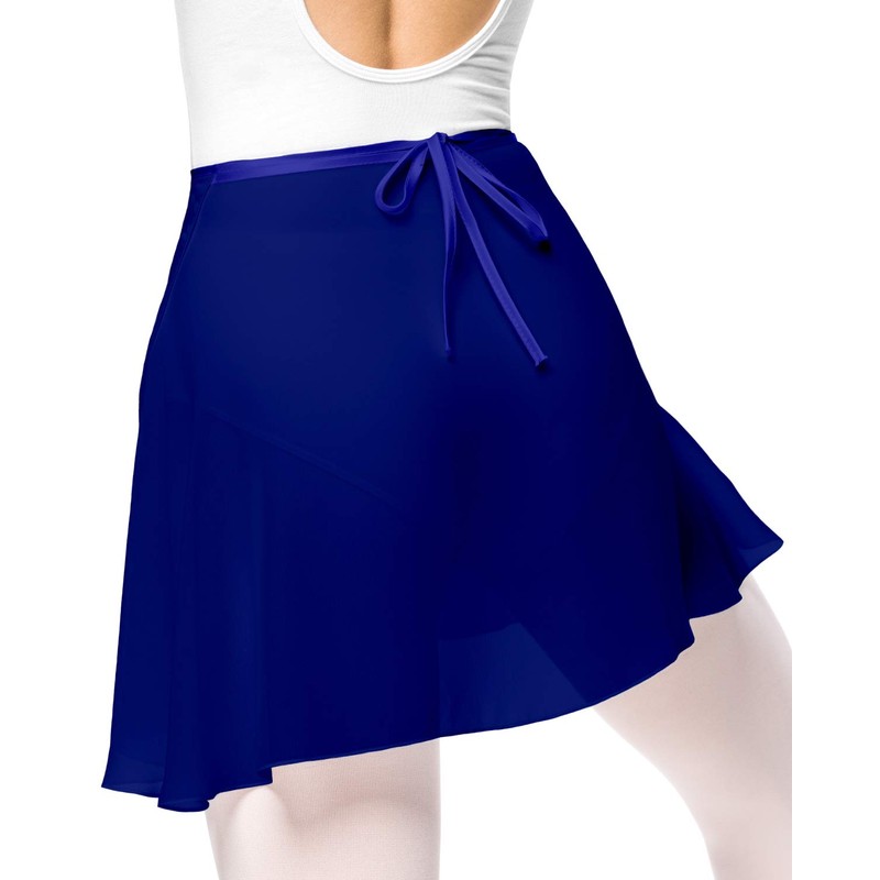Arabesque Women's Ballet Wrap Skirt Ballet Skirt 2007, blue