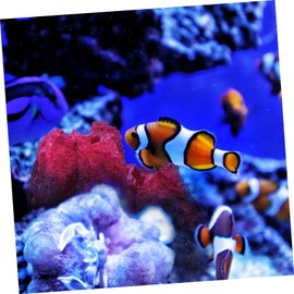 CORHAD 1pc Fish Tank Volcano Ornament Aquarium Decoration Air Bubbler Feature Non-Fading Landscape Adornment for Fish Tank for Aquatic Environments