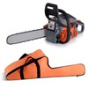 Portable Orange Oxford Chainsaw Carrying Bag Case Protective Storage Bags