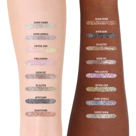 Moira Delineador Líquido Ojos Glitter Liner Larga Duración Color 24k 010