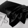 Zippered Satin Pillowcases, Super Soft and Luxury Standard Pillow Cases