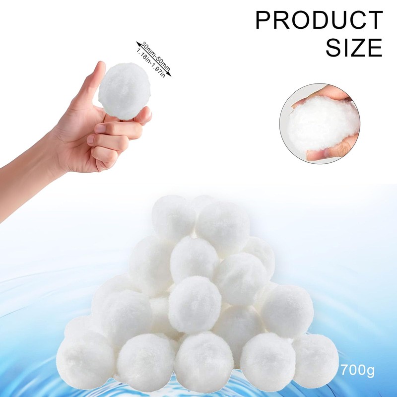 700 g Filter Balls, Filter Balls Pool, Pool Pump Filter