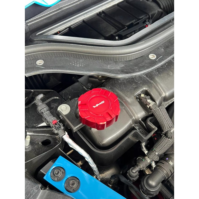 VMS BILLET COOLANT RADIATOR RESERVOIR CAP COVER FOR 20-25 CHEVY