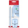 FABER-CASTELL 580084 Pencils Set Sky Blue 3-Piece with Jumbo Pencil