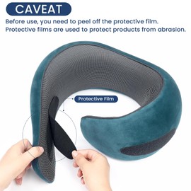 2024 New Memory Foam Travel Pillow for Airplanes,Neck Pillow for Traveling,Neck Plus Travel Pillow,Wander Neck Plus Travel Neck Pillow