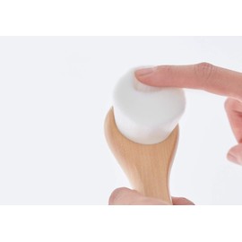 Tone YB-02 Body Brush, Light Brown, Approx. Width 2.0 x Depth 2.0 x Height 5.7 inches (5 x 5 x 14