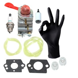 C1U-W19 Carburetor For McCulloch MC025 MC125 MT250CLS Poulan Pro PP25 PP25E PP25CFA PP25SFA PP26E PP025 PP125 PP125E PP325 PP258TP PP258TPC PR25BC PR25PS SM705 SM706 P4500 P4500F 530071811,545081807