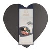 Artesà Heart-Shaped Slate Serving Platter, Hand-Finished Serveware Centrepiece - 25