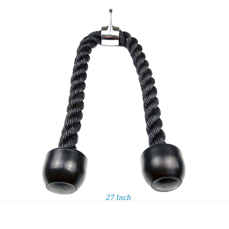 qibylift Tricep Rope Cable Attachments Cable Machine Accessories for Home