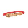 Shires Digby and Fox Reflective Dog Collar: Orange: XXL