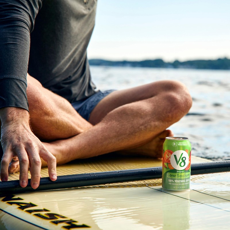 V8 Low Sodium Original 100% Vegetable Juice, Vegetable Blend with