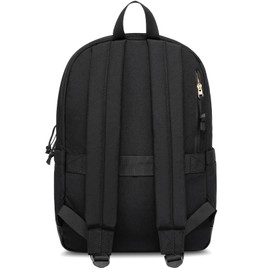 LOVEVOOK Black Backpack for High School, Lightweight College Laptop Backpack, Water resistant Basic Middle School Bookbag Casual Daypack for Travel, Fits 15.6" Laptop