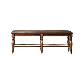 Intercon Kingston Backless Dining Bench with PU Seat