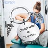CENWA Chiropractic Student Gift Chiropractor In Progress Keychain Chiropractor Gift