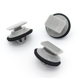 VVO Fasteners- Grey Plastic Side Body Moulding Strip Trim Clips for Mazda CX-5, (Pack of 10)