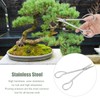 Bonsai Scissors Stainless Steel Leaf Sprout Shears with Long Handle