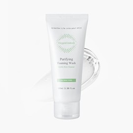 Oxygen Ceuticals Limpiador de espuma purificante, 100 ml, limpiador facial de espuma, para el lavado diario de la cara, piel normal a grasa.