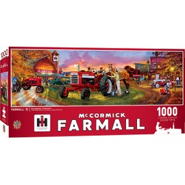 MasterPieces 1000 Piece Jigsaw Puzzle for Adults, Family, Or Kids - Farmall Panoramic - 13"x39"