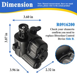 Alsoyixia R0916200 SideB Direction Control Device Replacement, for MAXX Suction-Side Automatic Pool Cleaner