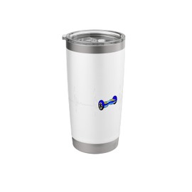 Hoverboard Hover Electric Scooter Heartbeat ECG Pulse Board Stainless Steel Insulated Tumbler