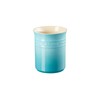 Le Creuset Stoneware Small Utensil Jar, 1.1 Litres, Teal, 71501111700001