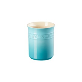 Le Creuset Stoneware Small Utensil Jar, 1.1 Litres, Teal, 71501111700001