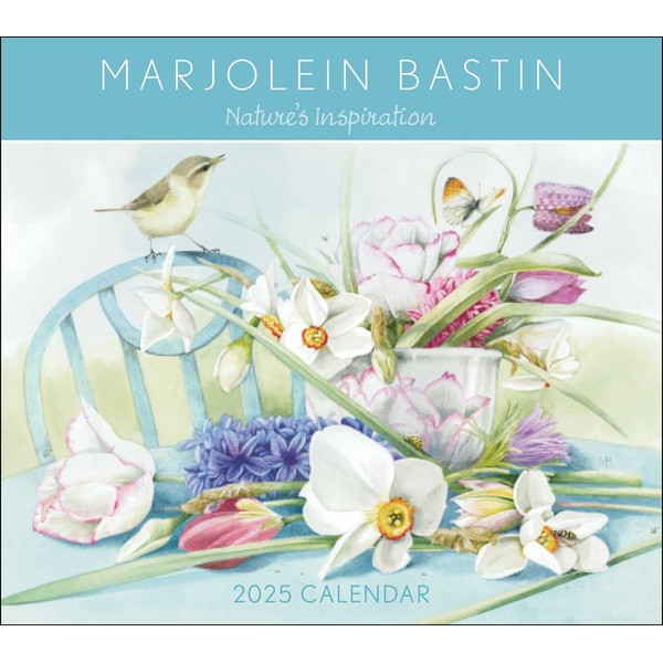Marjolein Bastin Nature's Inspiration 2025 Deluxe Wall Calendar with Print
