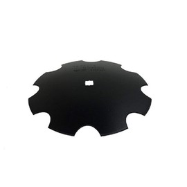 22" Notched Disc Harrow Blade 1-1/2" Square 3 Gauge 6 MM Thick Farmer Bob's Parts N223112